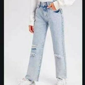 Light wash colored jeans